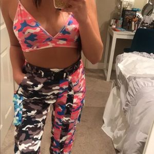 Camo set from Lundon boutique